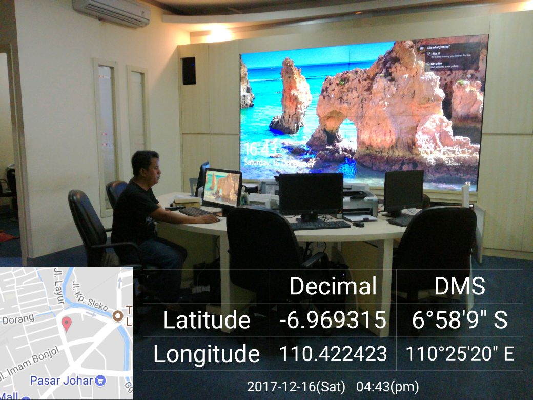 Command Center & SOC Room — Bank Mandiri HQ
